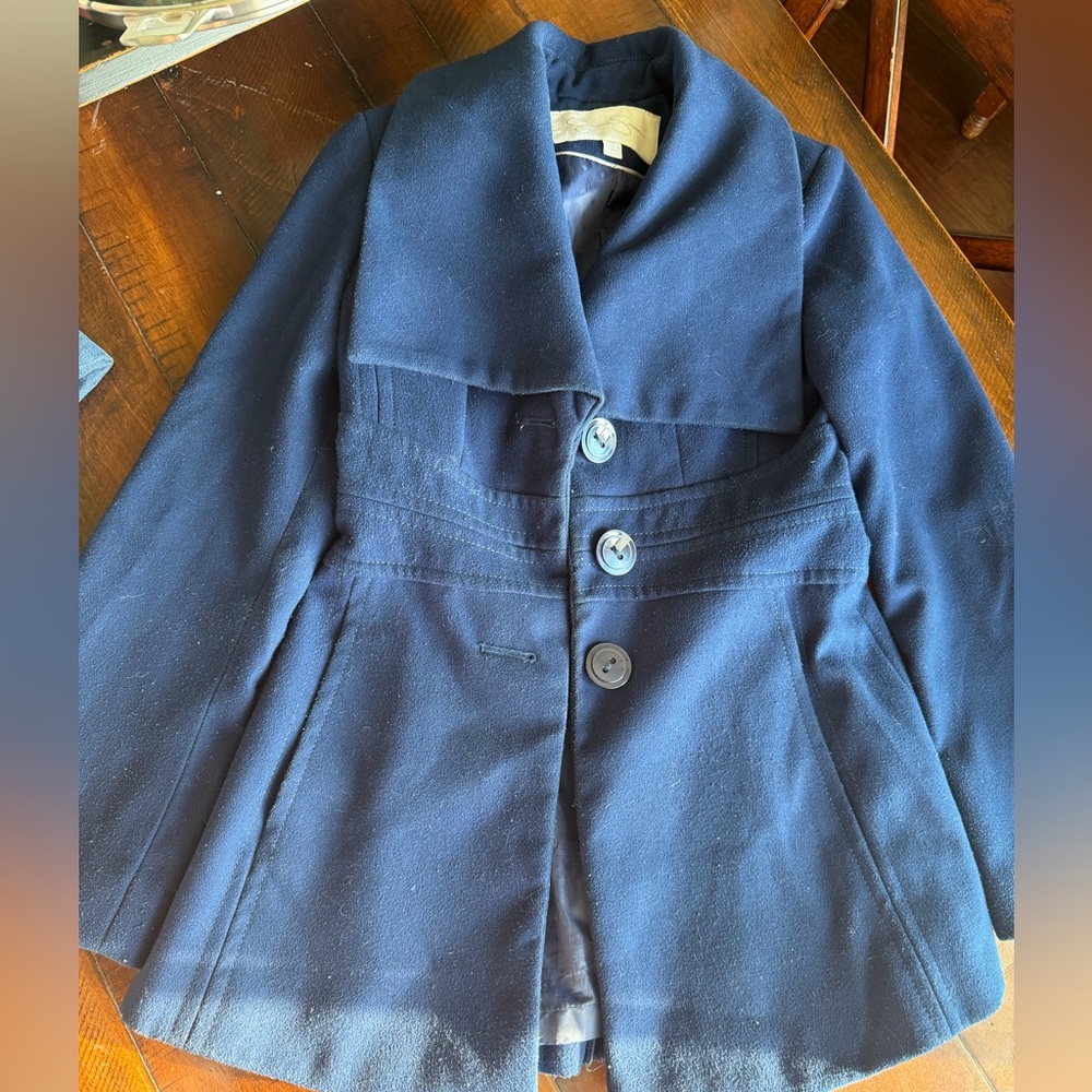Jessica Simpson Women’s Peacoat Navy Outerwear, Size Small